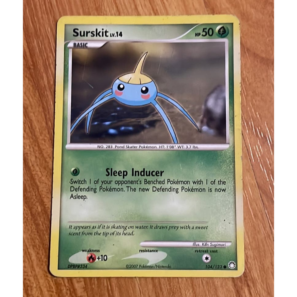 Surskit Pokemon Card